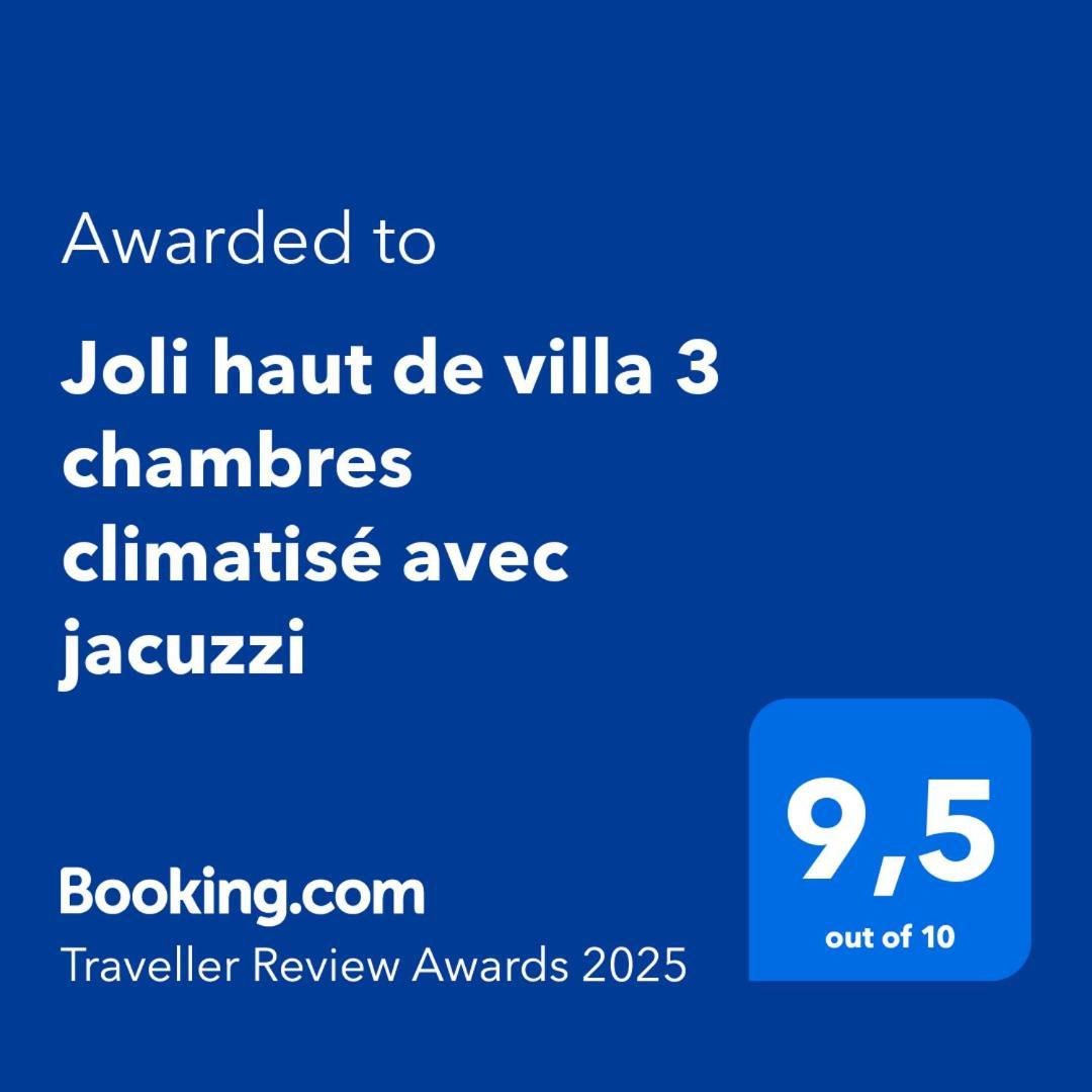 Joli Haut De Villa 3 Chambres Climatise Avec Jacuzzi Marignane Exterior photo